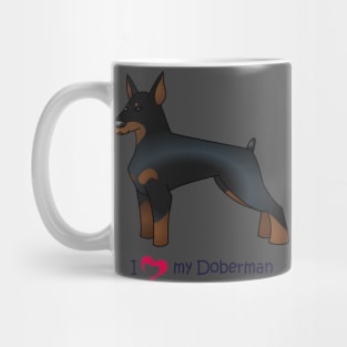 I <3 my Doberman Mug